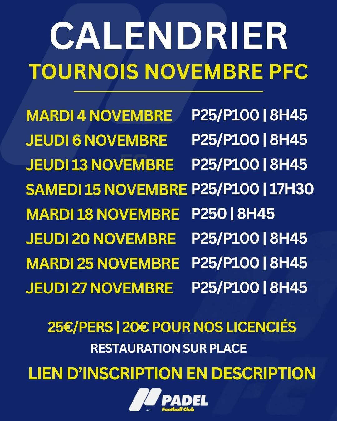 Tournois padel val d oise